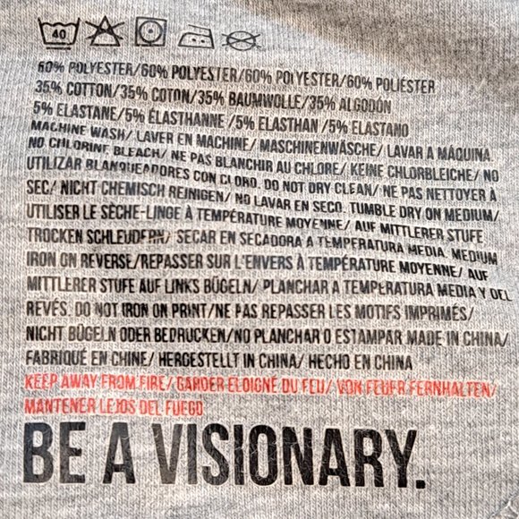 Gymshark Zip Up Men's Hoodie Grey/Blue - Size Small - Picture 4 of 4